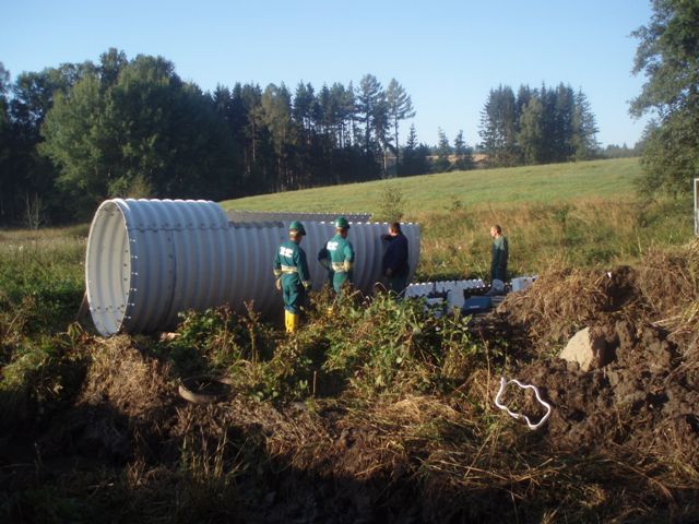 Foto Propustky Pacov/ Cetoraz pro JHP Mosty, a.s. r. 2009