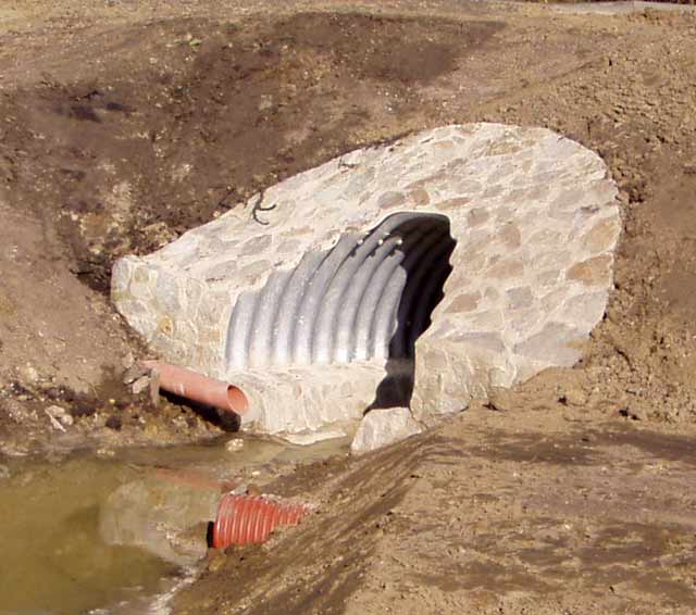 Foto Sanace mostku Hevln r. 2005