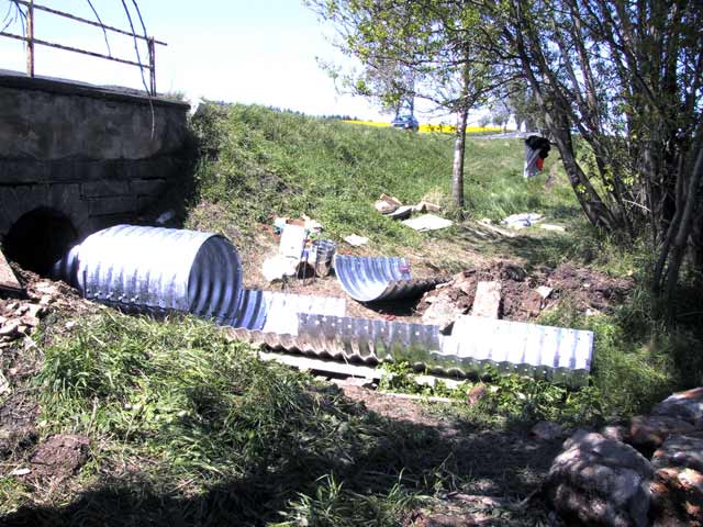 Foto Rekonstrukce propustku Krouna r. 2005